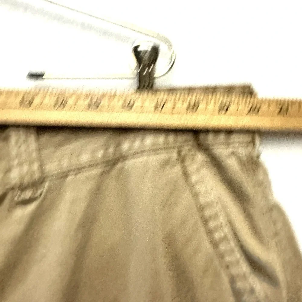 Vintage Polo Ralph Lauren 42 X 10 Khaki Baggy Cargo‎ Shorts Y2K 90s